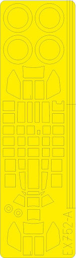 Eduard EX752 1/48 Mask Bf110C TFace Canopy Mask Set for EDU