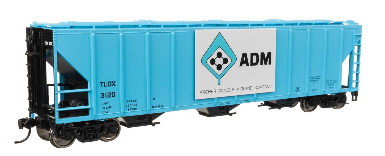 Walthers Mainline 49402 HO Scale 50' Pullman-Standard PS2-CD 4427 3-Bay Covered