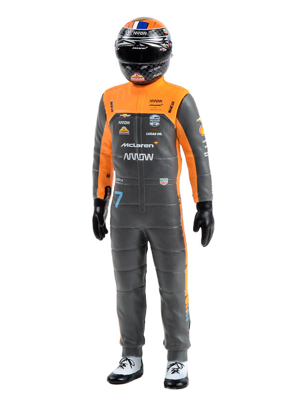 Greenlight 11307 1/18 Scale #7 Alexander Rossi Driver Figure