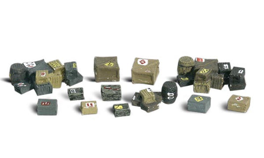 Woodland Scenics A2162 All Scale Assorted Crates - N scale