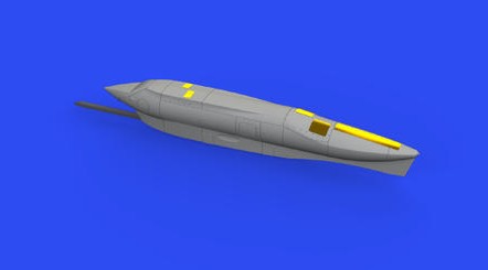 Eduard 672252 1/72 Aircraft- MiG21 R-V Pod for EDU (Photo-Etch & Resin)