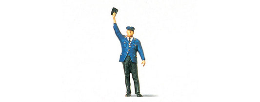Preiser 28000 HO Scale Railway Conductor Figure