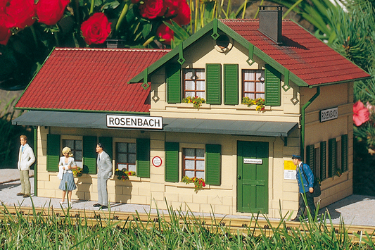 Piko 62040 G Scale Rosenbach Station, Building Kit