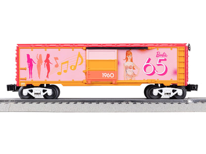Lionel 6-2428430 O Gauge BARBIE 65TH ANNIVERSARY 1960s BOXCAR