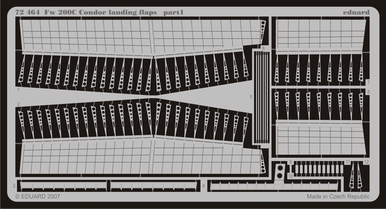 Eduard 72464 1/72 Fw 200C Condor Landing Flaps Photo Etched Set for