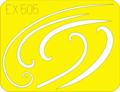 Eduard EX505 1/48 Mask Spinner Spirals Fw 190A/F Canopy Mask Set