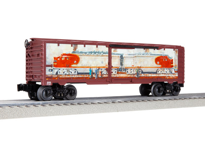 Lionel 6-2128300 O Gauge Angela Trotta Thomas Santa Fe Boxcar