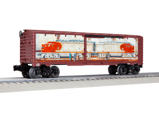 Lionel 6-2128300 O Gauge Angela Trotta Thomas Santa Fe Boxcar
