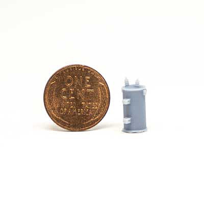 All Scale Miniatures 870926 HO Scale Single Phase Distribution Transformers (5)