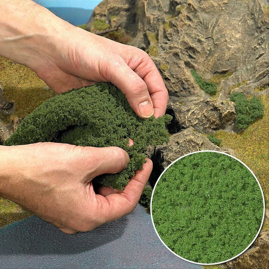Busch 7341 HO Scale Foliage Pad, Spring Green 15x25cm