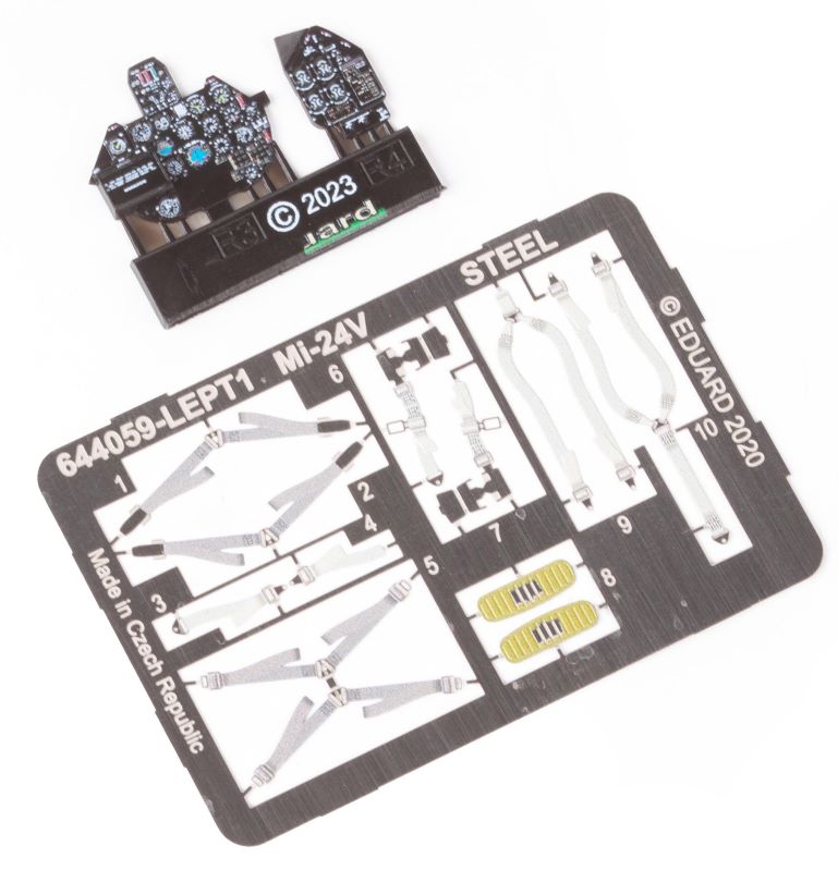 Eduard 644201 1/48 Aircraft- Mi24V Black (Mi35) LooK for EDU & ZVE (Photo-Etch &