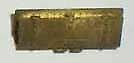 Cal Scale 232 HO Scale Tender Water Hatch (Brass Casting) -- Rectangular