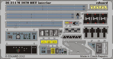 Eduard 36214 1/35 HET Interior for HBB Photo Etch Detail Set