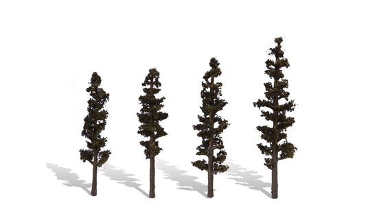 Woodland Scenics TR3561 All Scale Standing Timber - 4/pkg