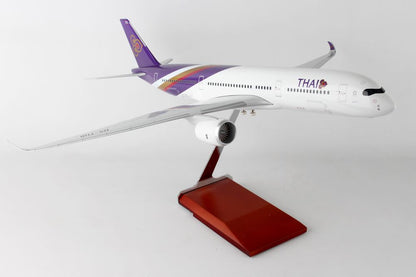 SkyMarks Supreme SKR8802 Thai A350-900 1/100 W/Wood Stand & Gear