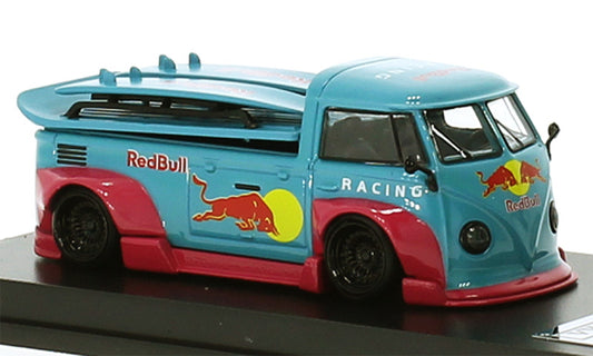 Lang Feng LFM-T1-REDBULL 1/64 Red Bull VW T1 Pickup RWB