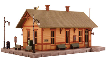 Woodland Scenics PF5207 All Scale Woodland Station - N Scale Kit