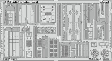 Eduard 48854 1/48 Exterior for ITL Photo Etch Detail Set