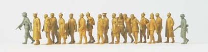 Preiser 16577 HO Scale Military - Former German Army WWII - Unpainted