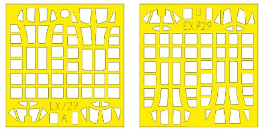 Eduard EX729 1/48 Mask Aircraft- SBD2 TFace for ACY