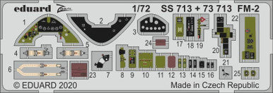 Eduard 73713 1/72 for AHY (Pre-Painted) Photo Etch Detail Set