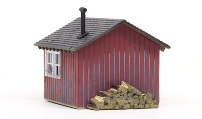 Woodland Scenics BR5057 HO Scale Work Shed