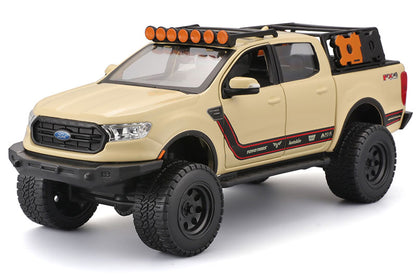 Maisto 32540T 1/27 2019 Ford Ranger Pickup, Sand Tan, Off-Road