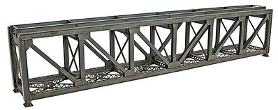 Walthers Cornerstone 933-4520 HO Scale 109' Single-Track Pratt Deck Truss -- Kit