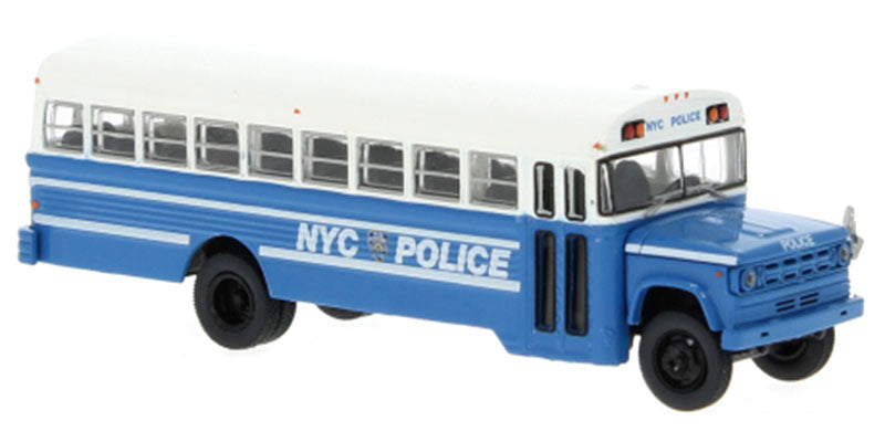 Brekina 61333 1/87 NYC Police 1970 Dodge Diecast Patrol Car