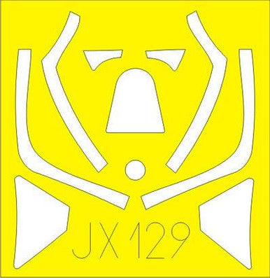 Eduard JX129 1/32 Mask Spitfire Mk.XVIe for Tamiya Canopy Mask Set