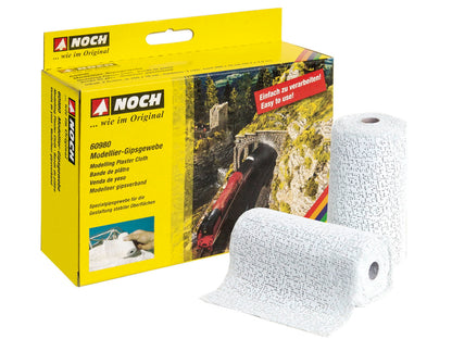 Noch 60980 All Scale Modelling Plaster Cloth, 2 Rolls
