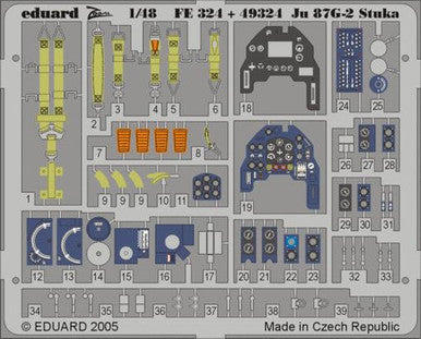 Eduard FE324 1/48 Ju 87G-2 Stuka for Hasegawa