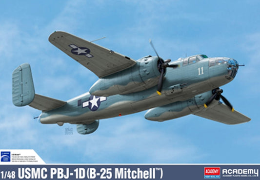 Academy 12334 1/48 USMC PBJ1D (B25 Mitchell) Bomber
