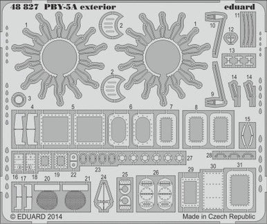 Eduard 48827 1/48 Exterior for RMG Photo Etch Detail Set