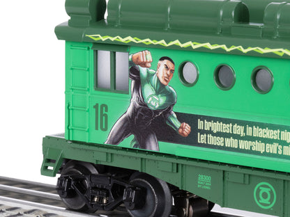 Lionel 6-2428300 O Gauge Green Lantern Power Ring Searchlight Caboose