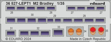 Eduard 36527 1/35 Bradley Photo Etched Set for MAGIC FACTORY