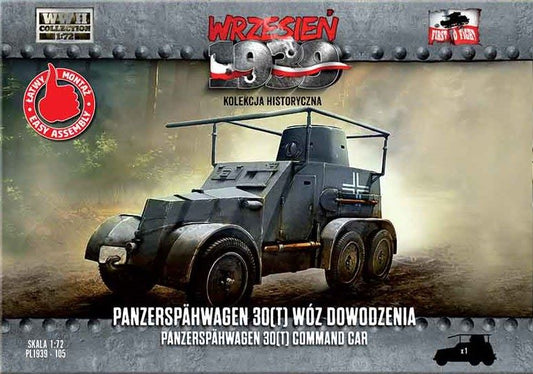 First To Fight Models 105 1/72 WWII Panzerspahwagen 30(T) Command Car