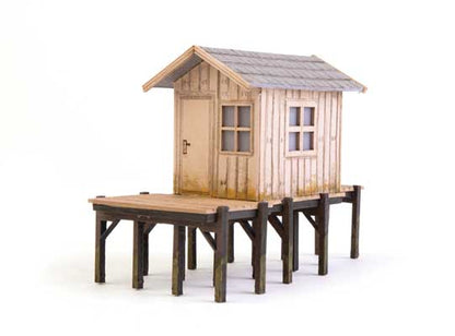 Walthers SceneMaster 4110 HO Fisherman's Shanty Kit