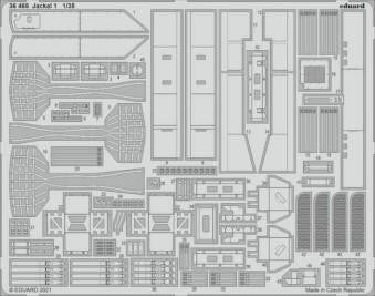 Eduard 36465 1/35 Jackal 1 for HBB Photo Etch Detail Set