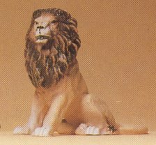 Preiser 47505 1/25 Scale Wild Animal Figures, 1/24 - 1/25 Scale Lion
