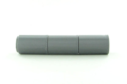 3D To Scale 64-127-GY 1/64 Concrete 48 Culvert, Grey 3 Pack