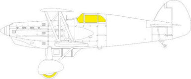 Eduard EX928 1/48 Mask B.534 IV. Serie TFace Canopy Mask Set for