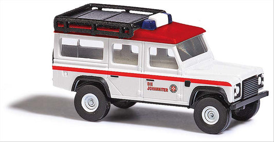 Busch 8380 N Scale Land Rover, Johanniter Livery