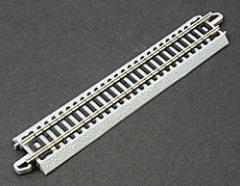 Bachmann 44881 N Scale Bulk E-Z Track(R) w/Nickel Silver Rail -- 5" Straight pkg(50)