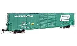 Walthers Mainline 910-3412 HO 60' P-S Dbl Boxcar Penn Central #220681