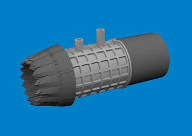 Eduard 6481091 1/48 F-35B Exhaust Nozzle PRINT Brassin for TAMIYA Kit