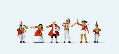 Preiser 24640 HO Scale On the Prince's Carriage pkg(6)