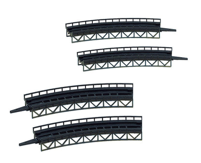 Faller 282905 Z Scale 4 Curved Track Beds Model Kit