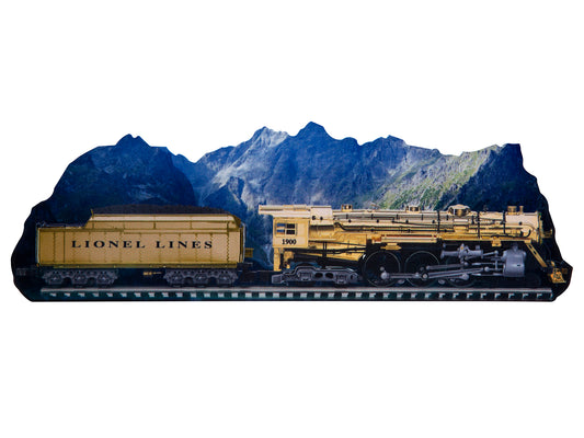 Lionel 942035 3D Gold 1900 Mountain Scene (Non Operating/Art)