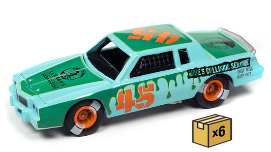 Johnny Lightning JLSP253-A-CASE 1/64 Scale 1982 Pontiac Grand Prix Stock Car